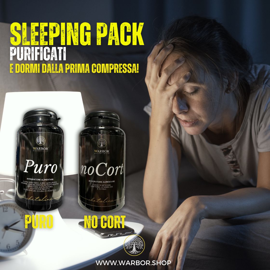 Sleeping Pack Warbor – Addio Insonnia Ciao Benessere