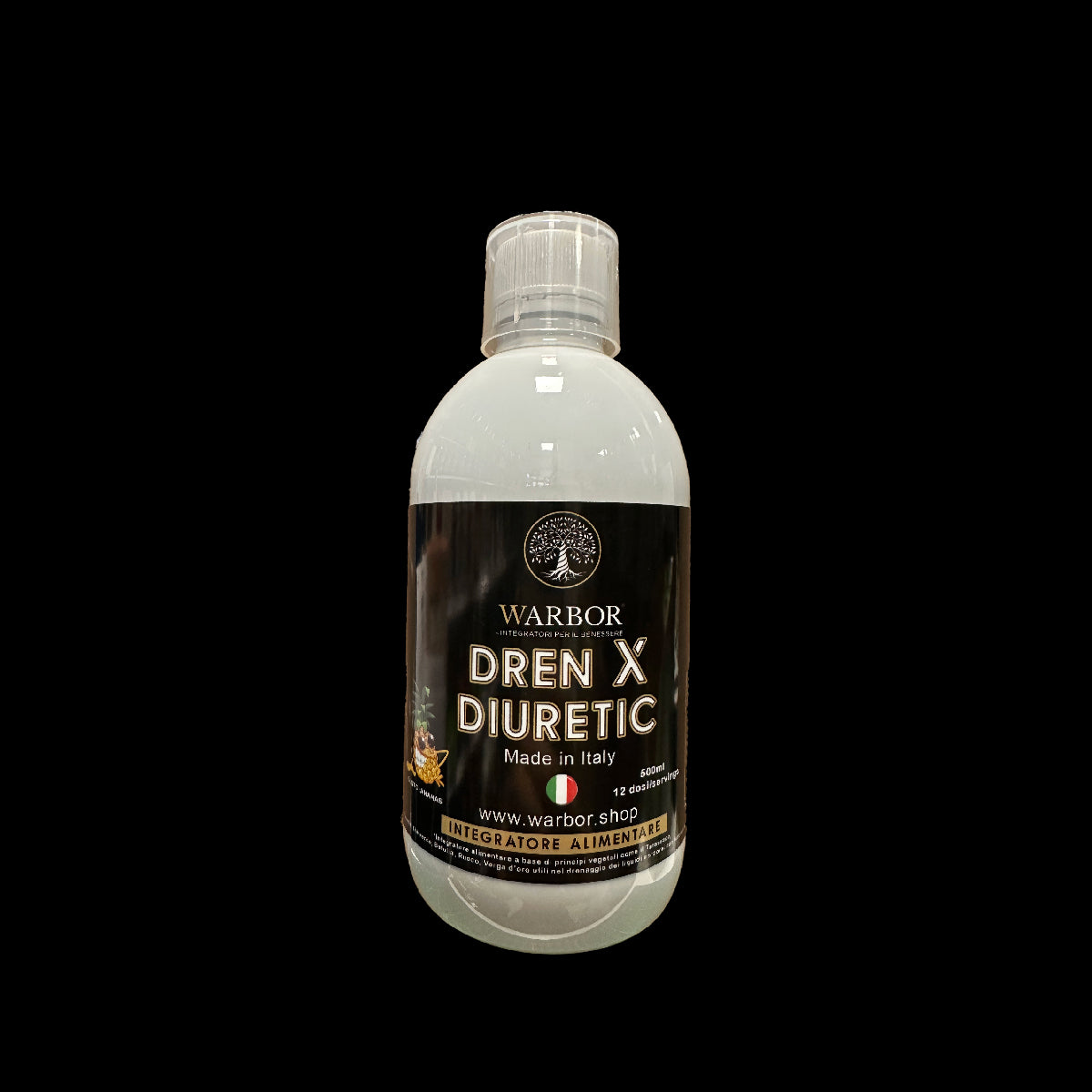 Dren X Diuretic – Integratore Drenante Ananas & Pesca (500ml)